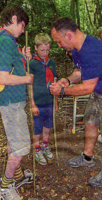 1st Broseley Scouts on Open Day