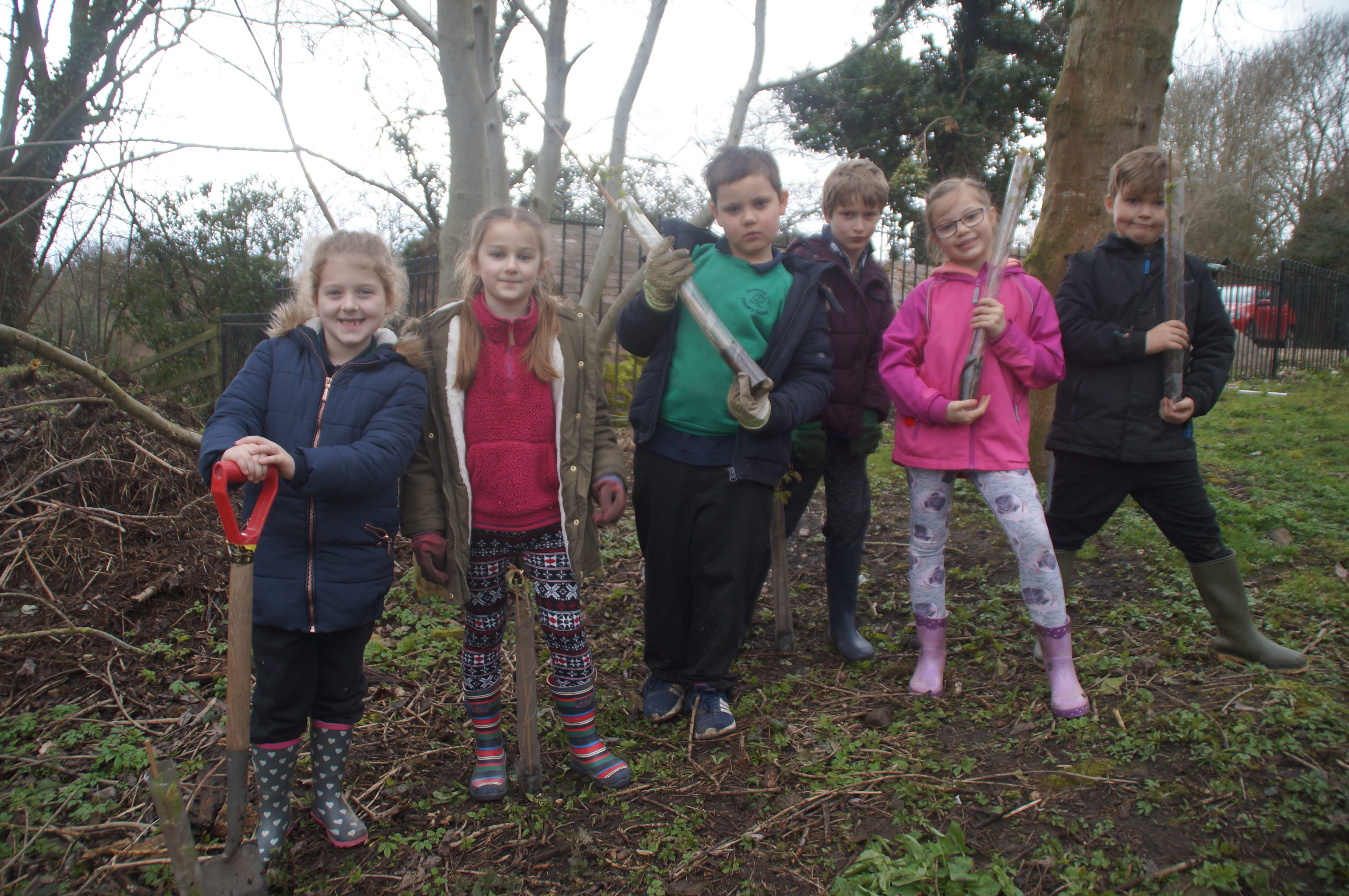 Broseley CE Tree Planting