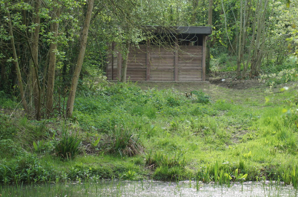 Bird hide from the jetty